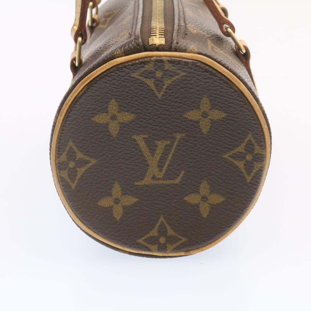 LOUIS VUITTON Monogram Papillon 19 Hand Bag M51389 LV Auth 25829A