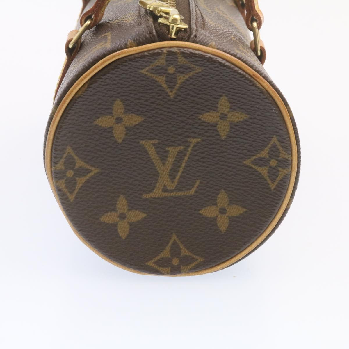 LOUIS VUITTON Monogram Papillon 19 Hand Bag M51389 LV Auth 25829A