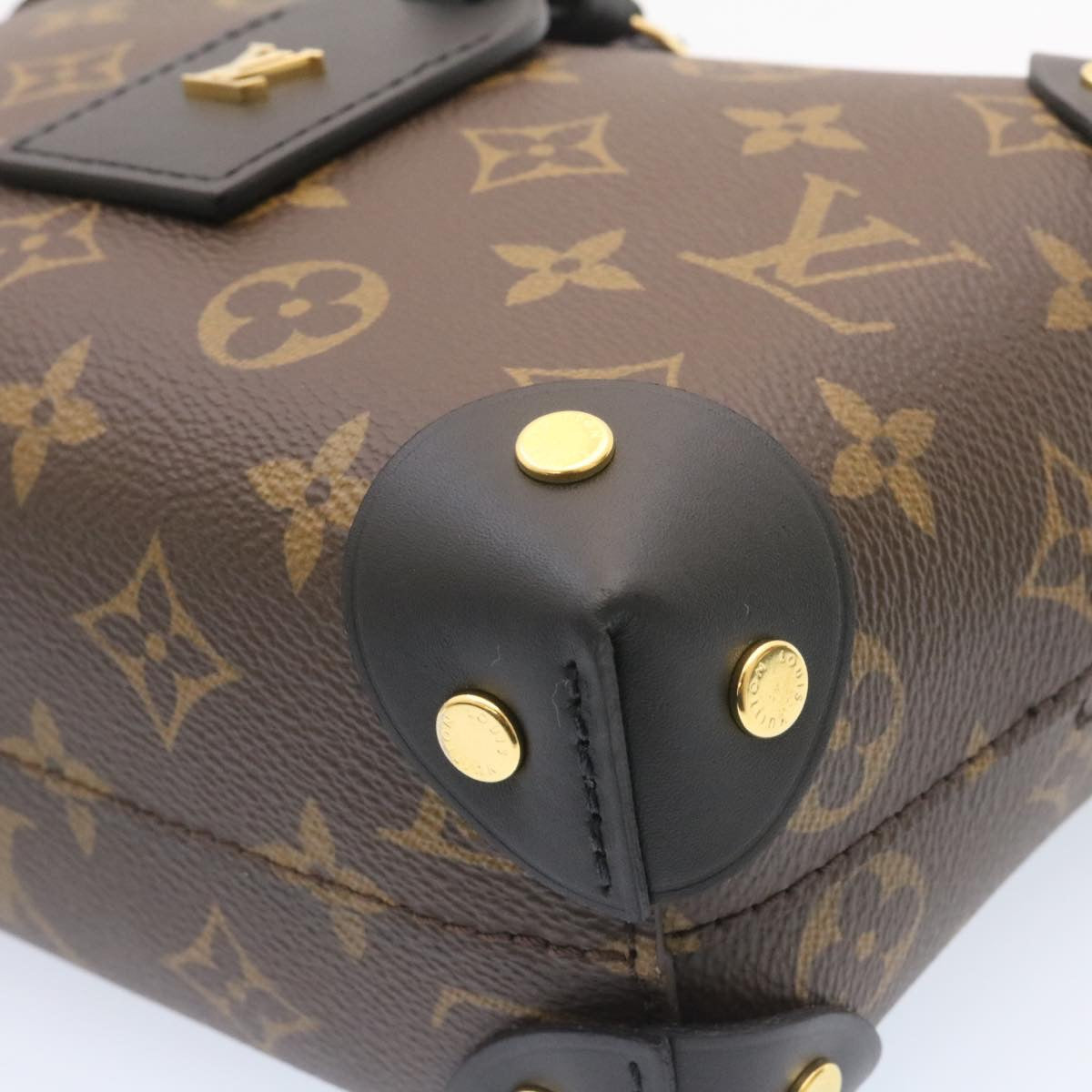 LOUIS VUITTON Monogram Petit Maru Suple 2Way Hand ShoulderBag M45571 Auth 26055S