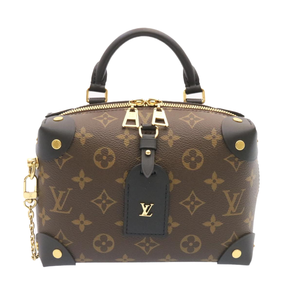 LOUIS VUITTON Monogram Petit Maru Suple 2Way Hand ShoulderBag M45571 Auth 26055A