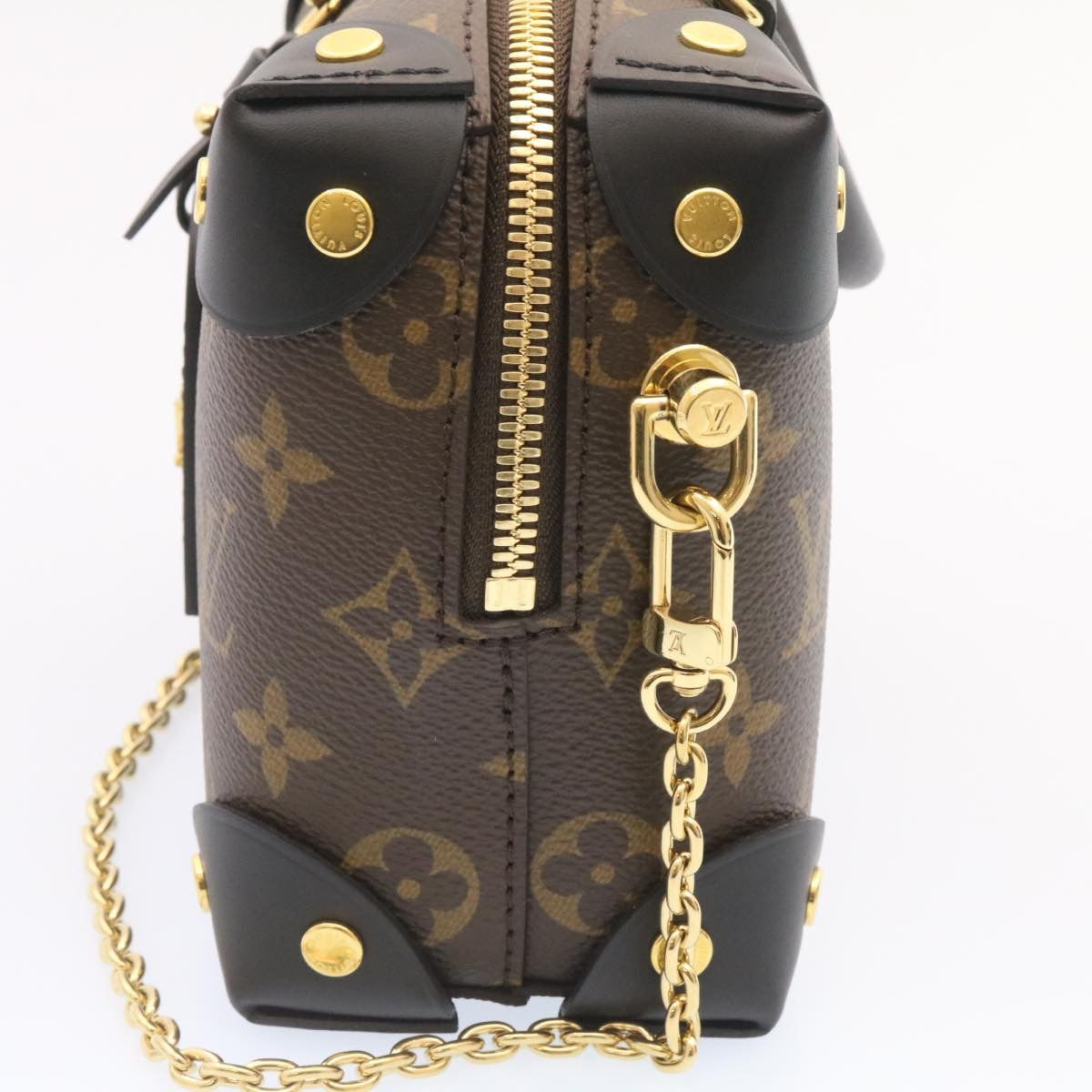 LOUIS VUITTON Monogram Petit Maru Suple 2Way Hand ShoulderBag M45571 Auth 26055S