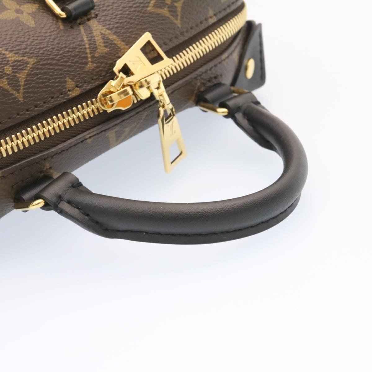 LOUIS VUITTON Monogram Petit Maru Suple 2Way Hand ShoulderBag M45571 Auth 26055S