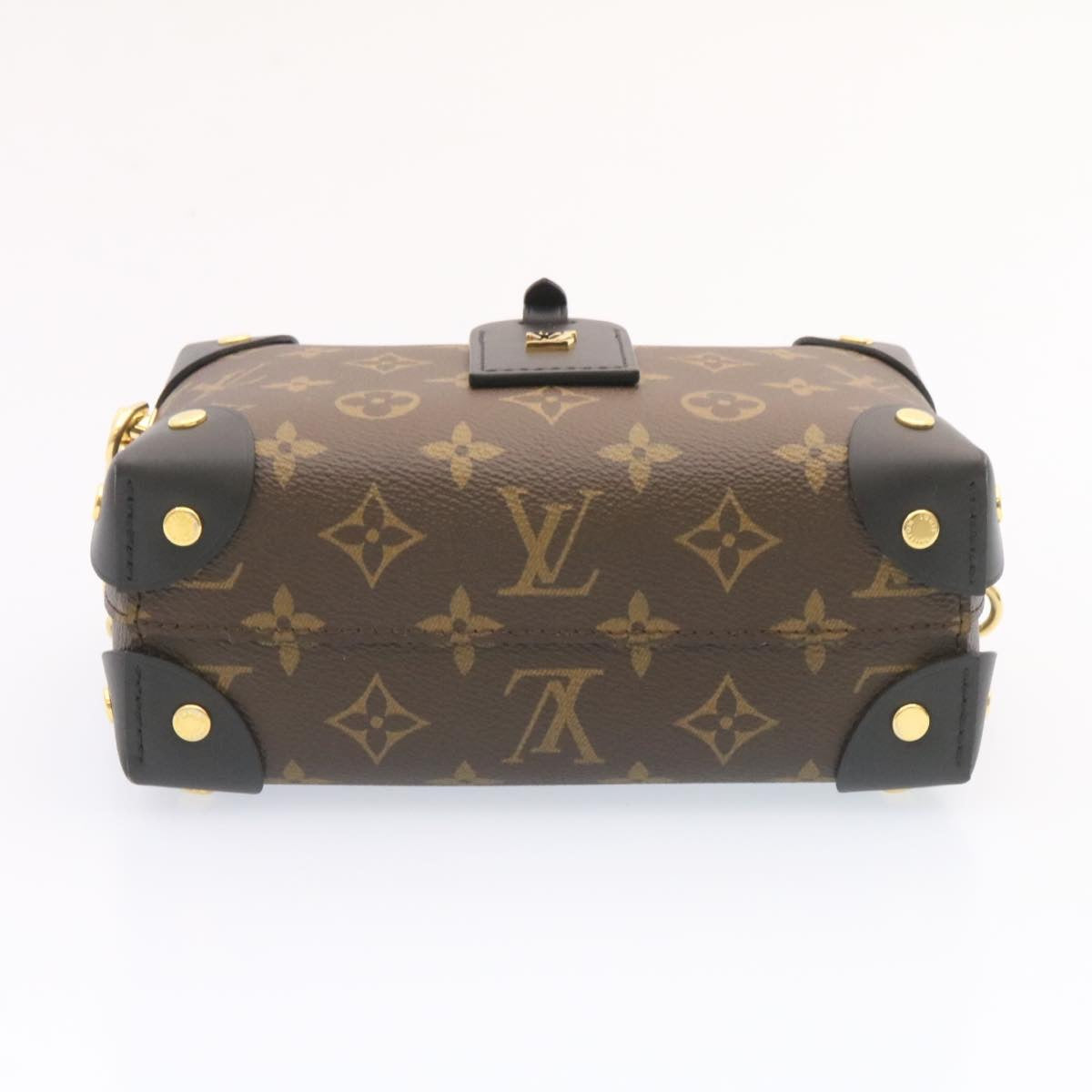LOUIS VUITTON Monogram Petit Maru Suple 2Way Hand ShoulderBag M45571 Auth 26055S