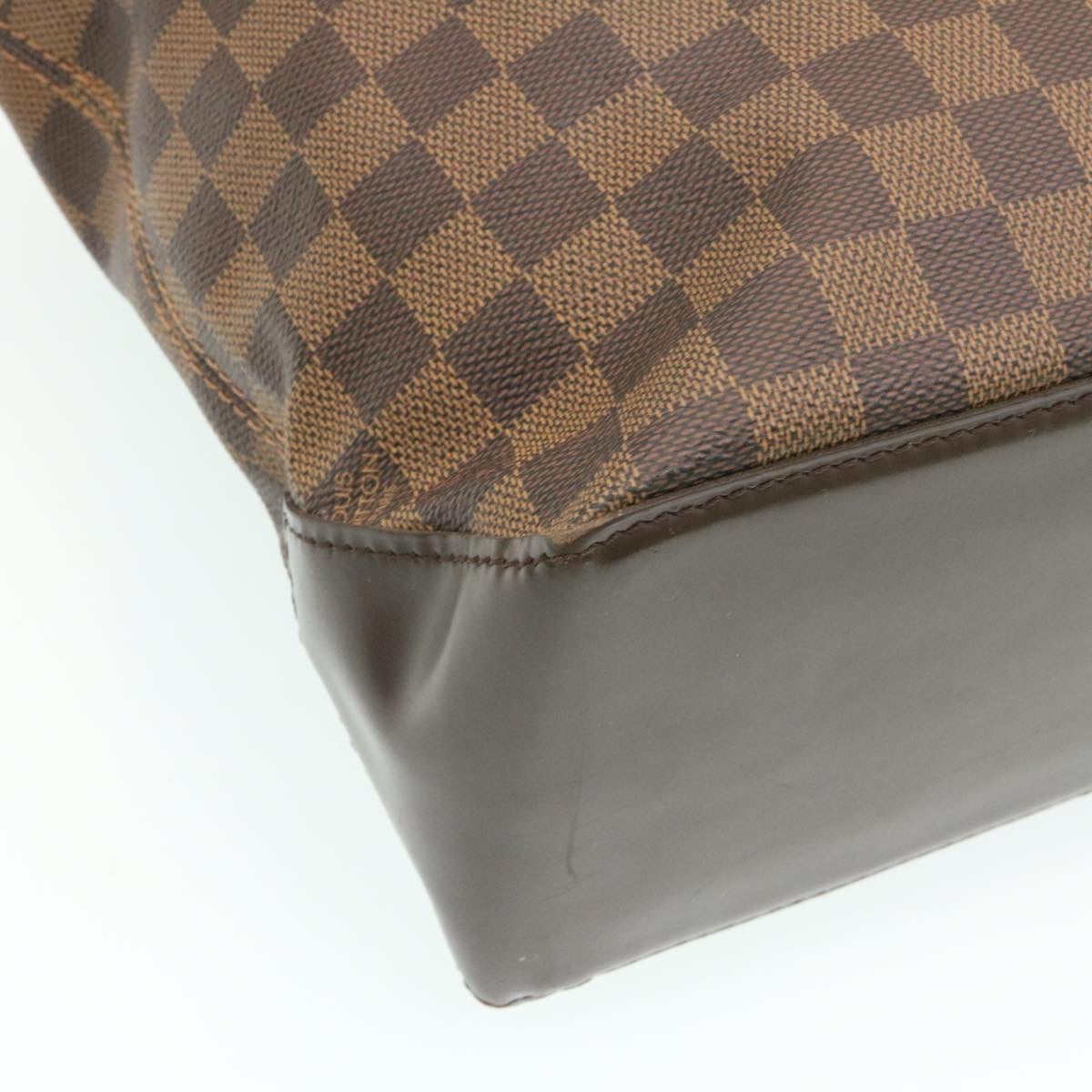 LOUIS VUITTON Damier Ebene Cabas Piano Tote Bag N51187 LV Auth 26496A