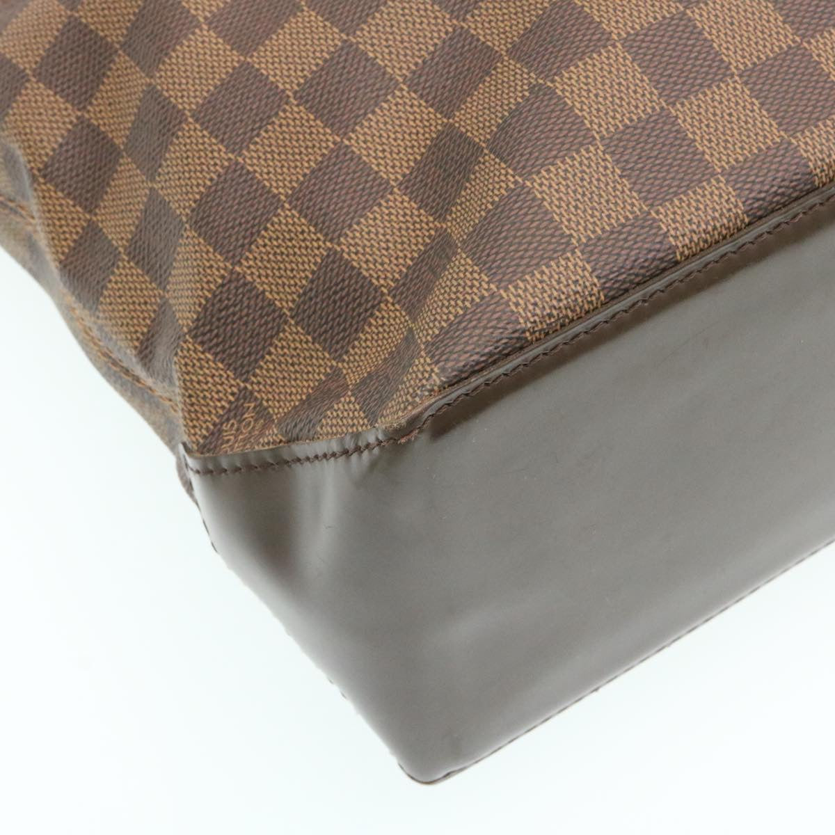 LOUIS VUITTON Damier Ebene Cabas Piano Tote Bag N51187 LV Auth 26496A