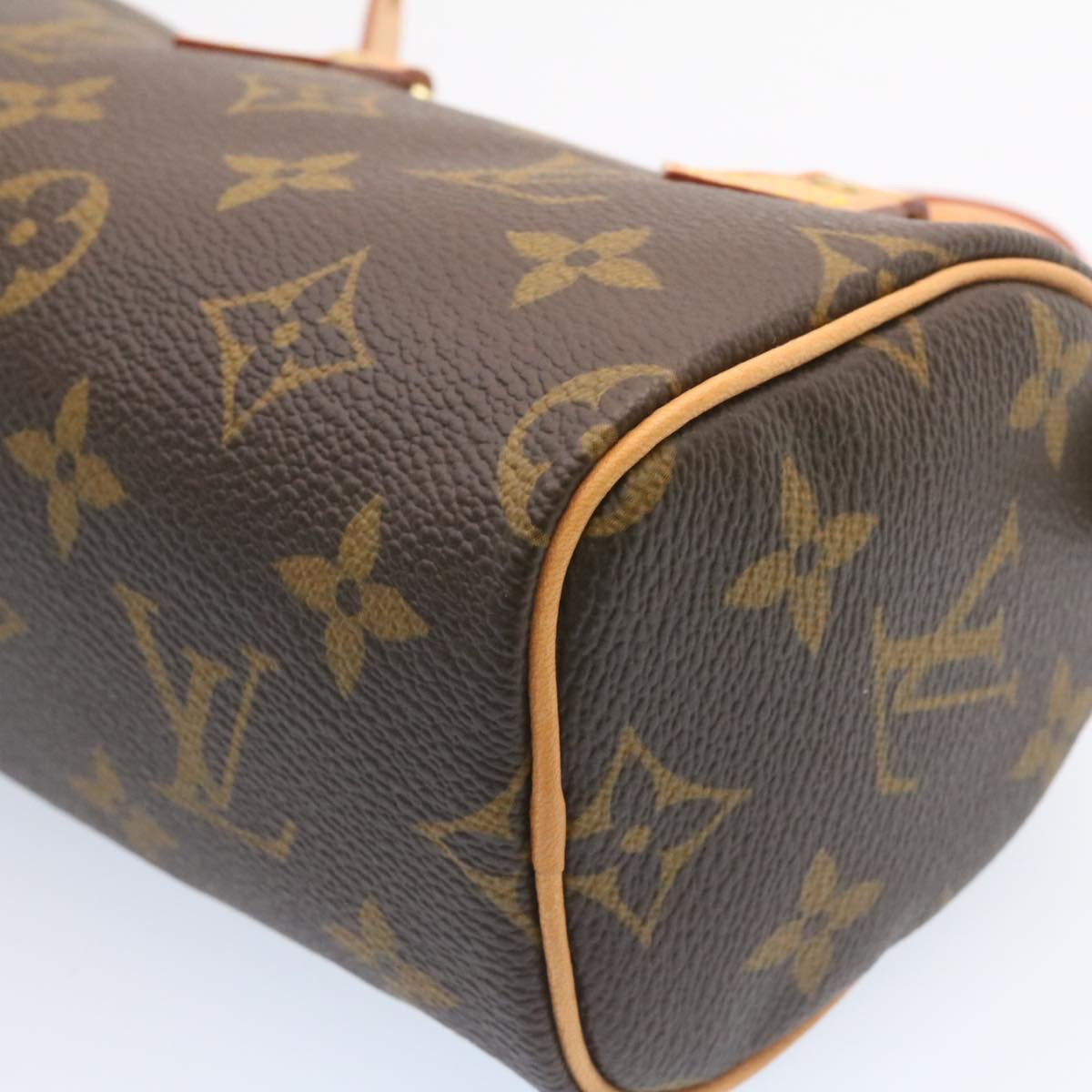 LOUIS VUITTON Monogram Mini Speedy Hand Bag M41534 LV Auth 26741A