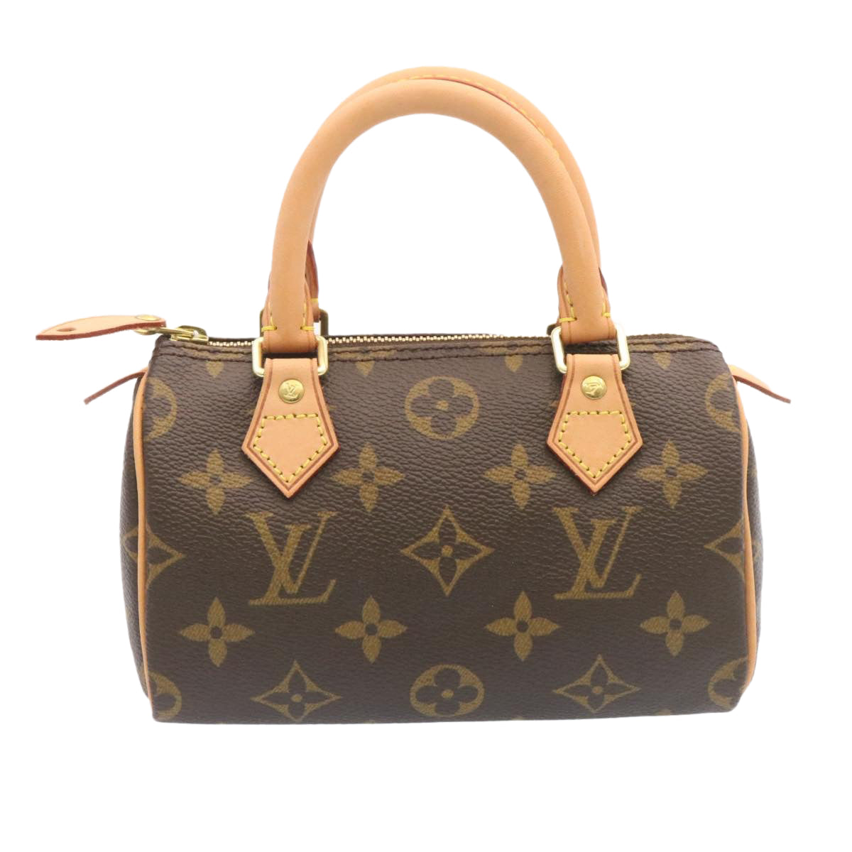 LOUIS VUITTON Monogram Mini Speedy Hand Bag M41534 LV Auth 26741A