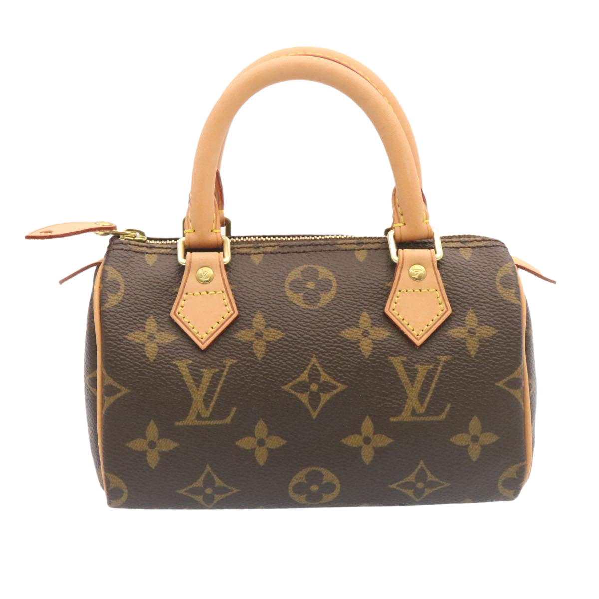 LOUIS VUITTON Monogram Mini Speedy Hand Bag M41534 LV Auth 26741SM