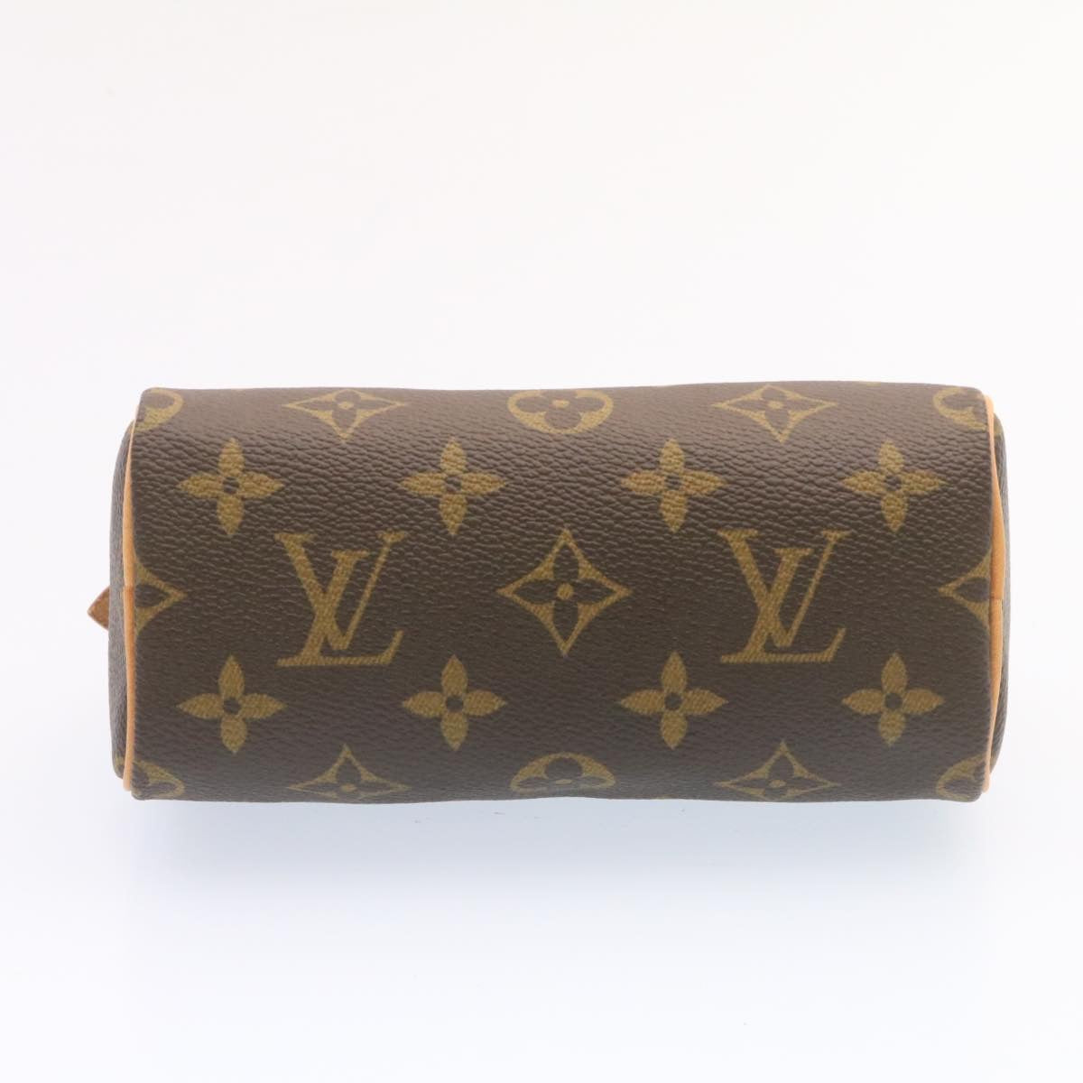 LOUIS VUITTON Monogram Mini Speedy Hand Bag M41534 LV Auth 26741A