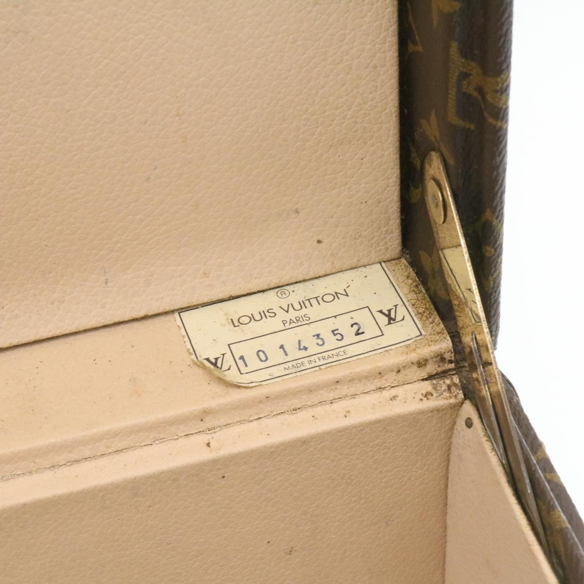 LOUIS VUITTON Monogram Cotteville 55 Trunk M21424 LV Auth 26865M