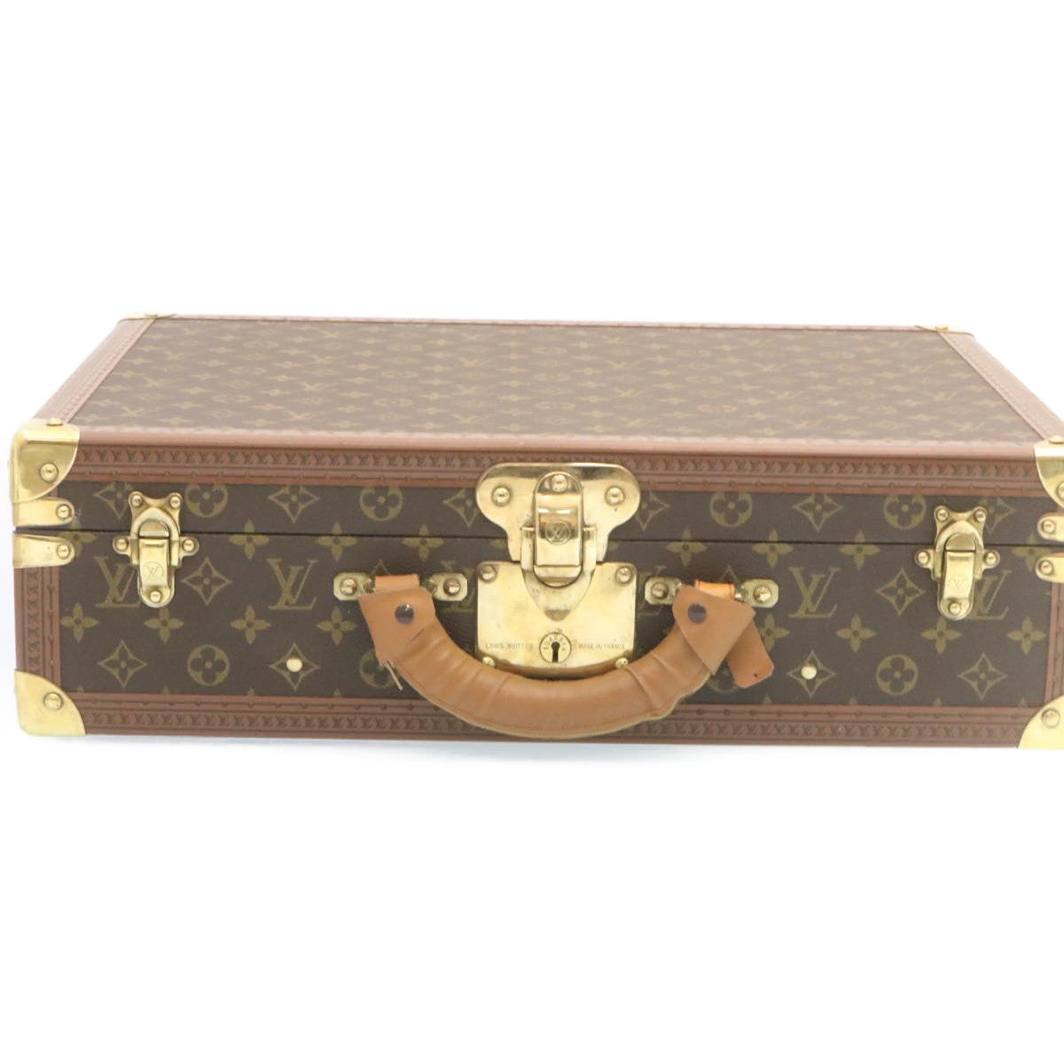 LOUIS VUITTON Monogram Cotteville 50Trunk Vintage M21422 LV Auth 27063A