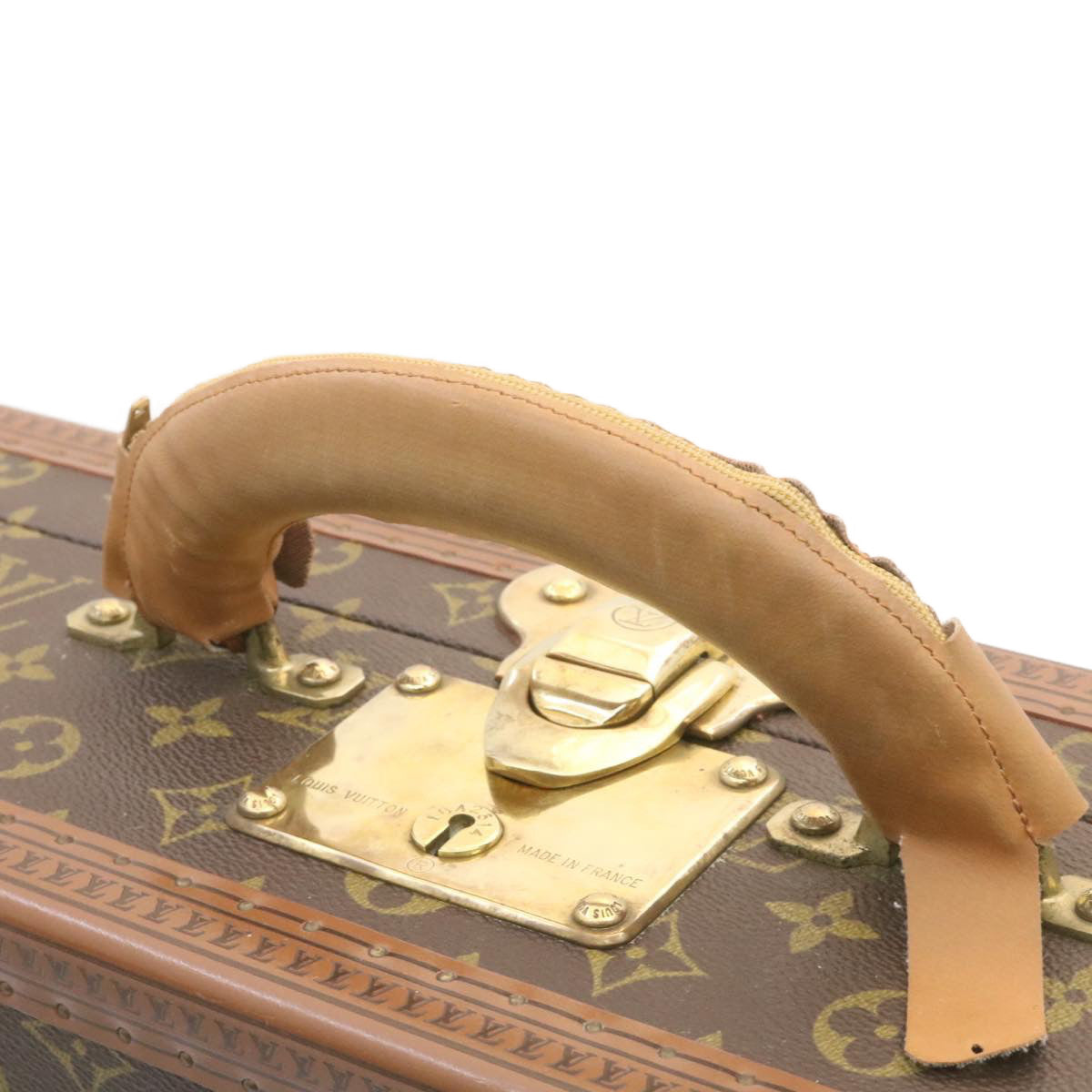 LOUIS VUITTON Monogram Cotteville 50Trunk Vintage M21422 LV Auth 27063A