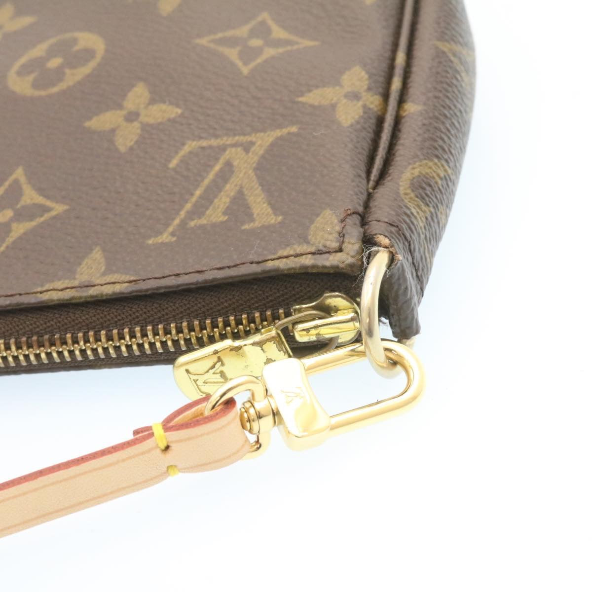 LOUIS VUITTON Monogram Panda Pochette Accessoires Pouch M51981 LV Auth 27072A