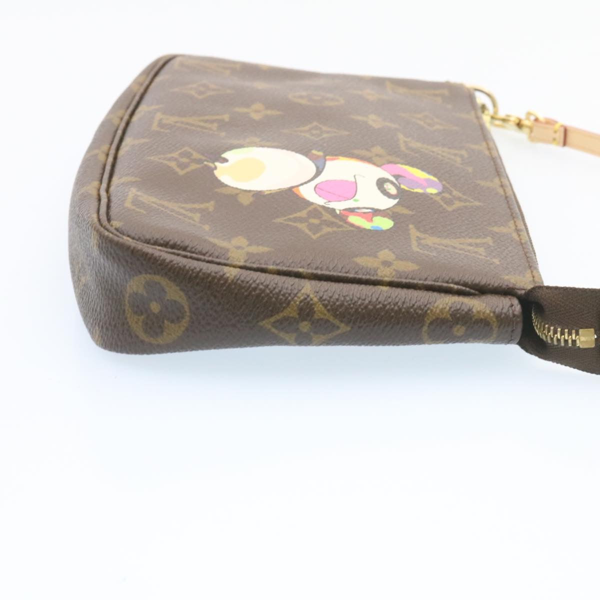 LOUIS VUITTON Monogram Panda Pochette Accessoires Pouch M51981 LV Auth 27072A