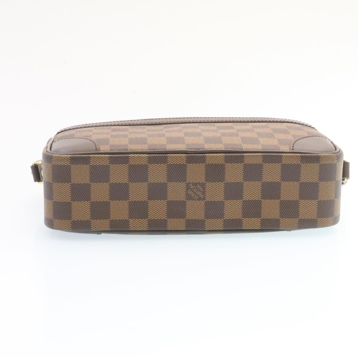 LOUIS VUITTON Damier Ebene Trocadero 27 Shoulder Bag N48085 LV Auth 27264SAV