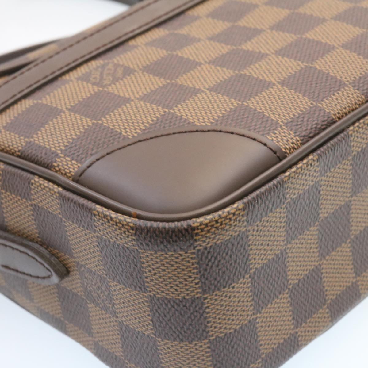 LOUIS VUITTON Damier Ebene Trocadero 27 Shoulder Bag N48085 LV Auth 27264SAV