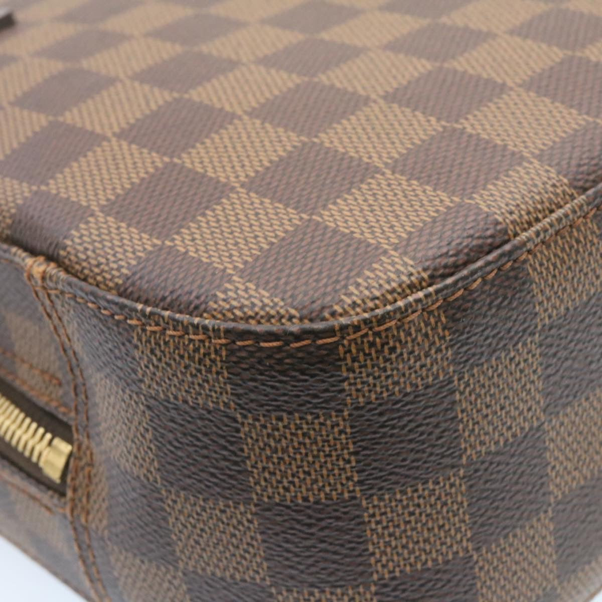 LOUIS VUITTON Damier Ebene Spontini Hand Bag SP Order N48021 LV Auth 27266A