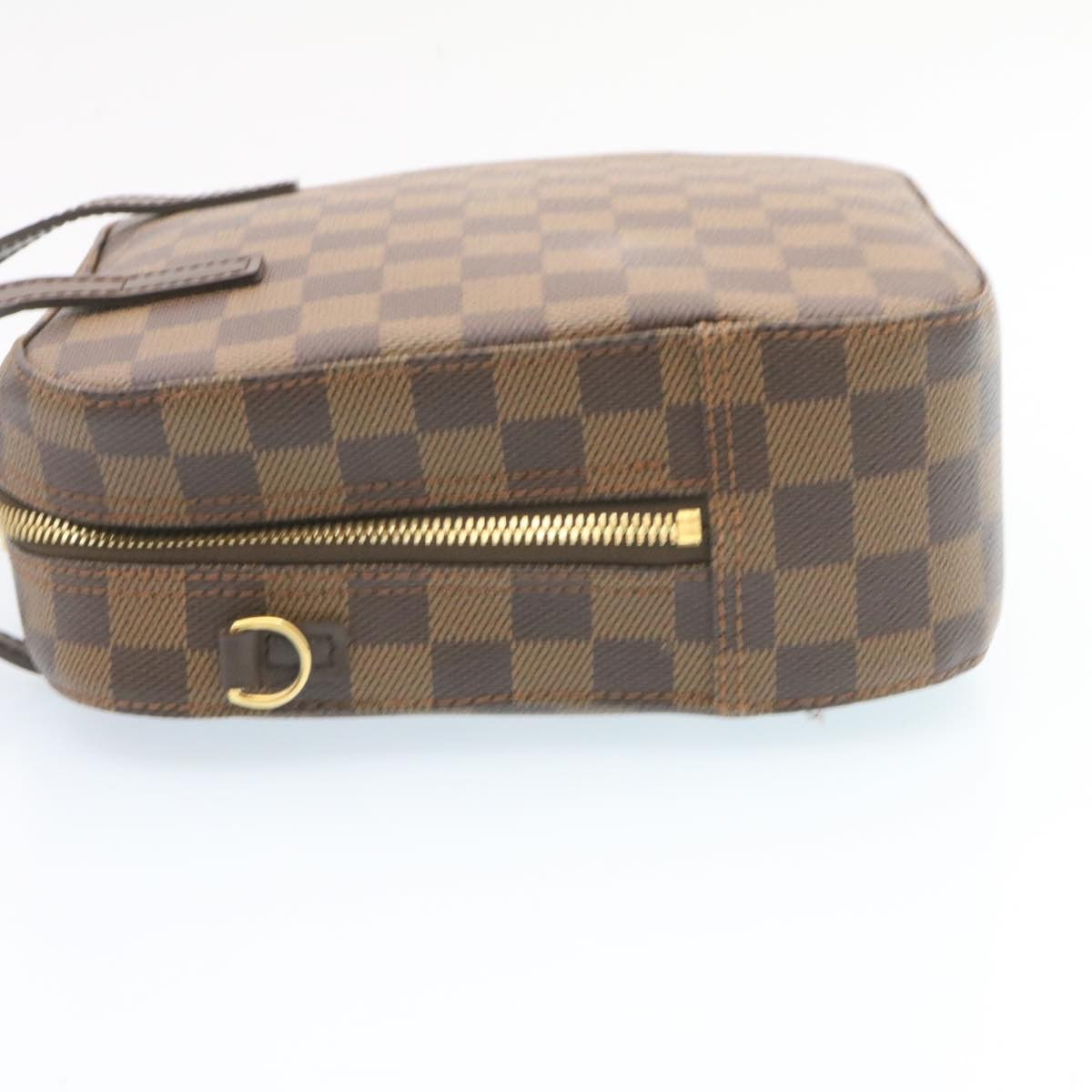 LOUIS VUITTON Damier Ebene Spontini Hand Bag SP Order N48021 LV Auth 27266A