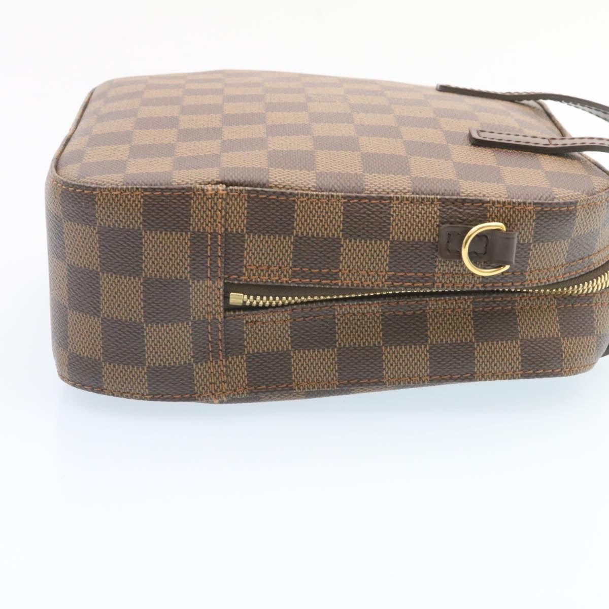 LOUIS VUITTON Damier Ebene Spontini Hand Bag SP Order N48021 LV Auth 27266A