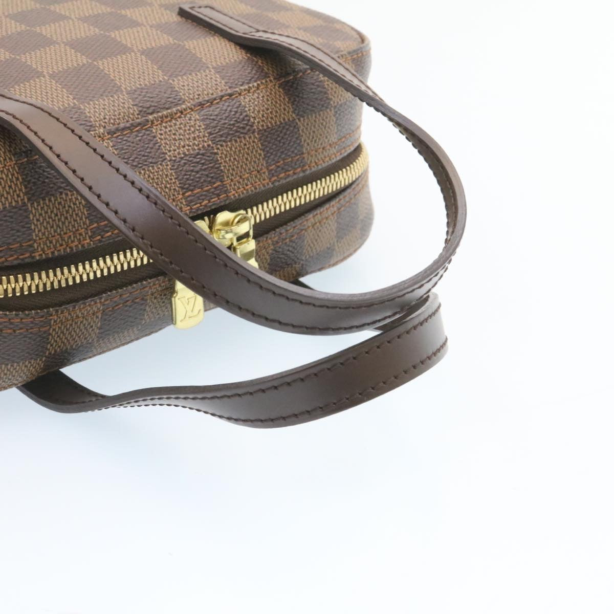 LOUIS VUITTON Damier Ebene Spontini Hand Bag SP Order N48021 LV Auth 27266A