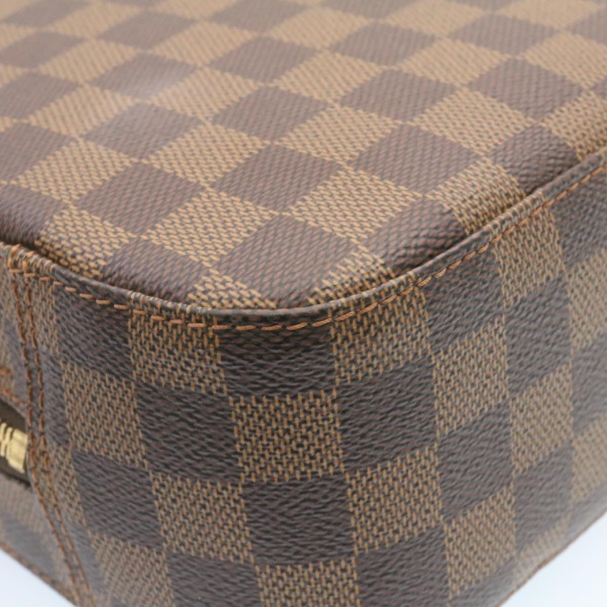 LOUIS VUITTON Damier Ebene Spontini Hand Bag SP Order N48021 LV Auth 27266A