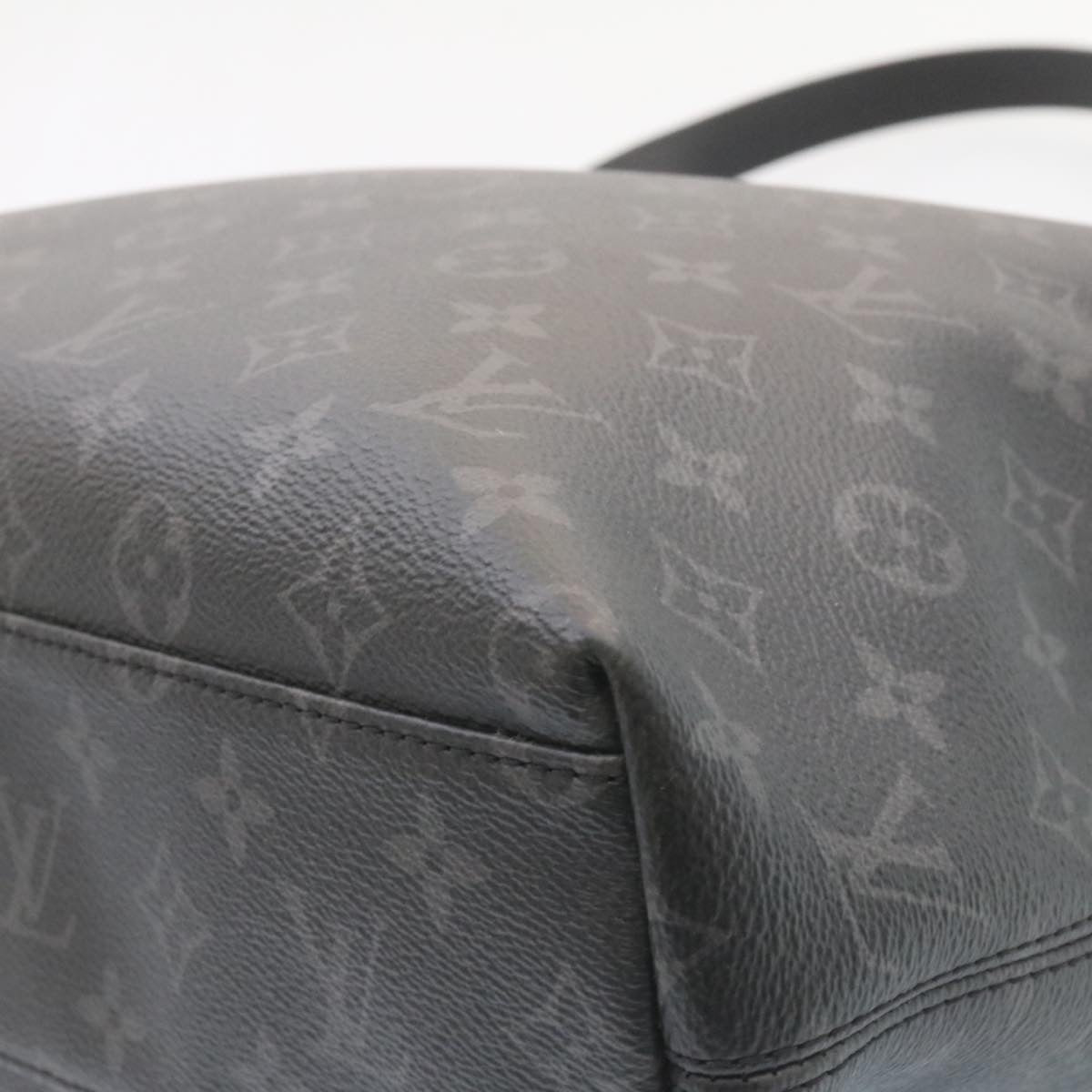 LOUIS VUITTON Monogram Eclipse Explorer 2Way Shoulder Bag M40566 Auth 27480A