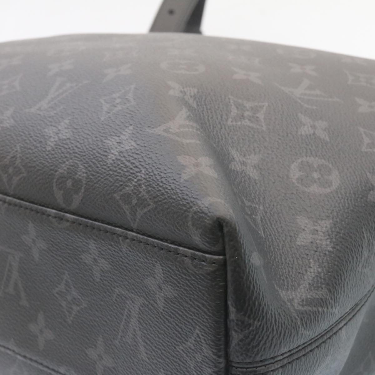 LOUIS VUITTON Monogram Eclipse Explorer 2Way Shoulder Bag M40566 Auth 27480A