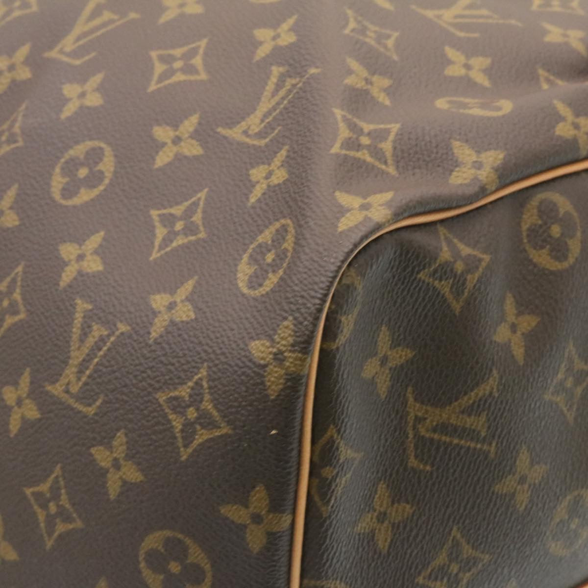 LOUIS VUITTON Monogram Keepall Bandouliere 60 Boston Bag M41412 LV Auth 27538