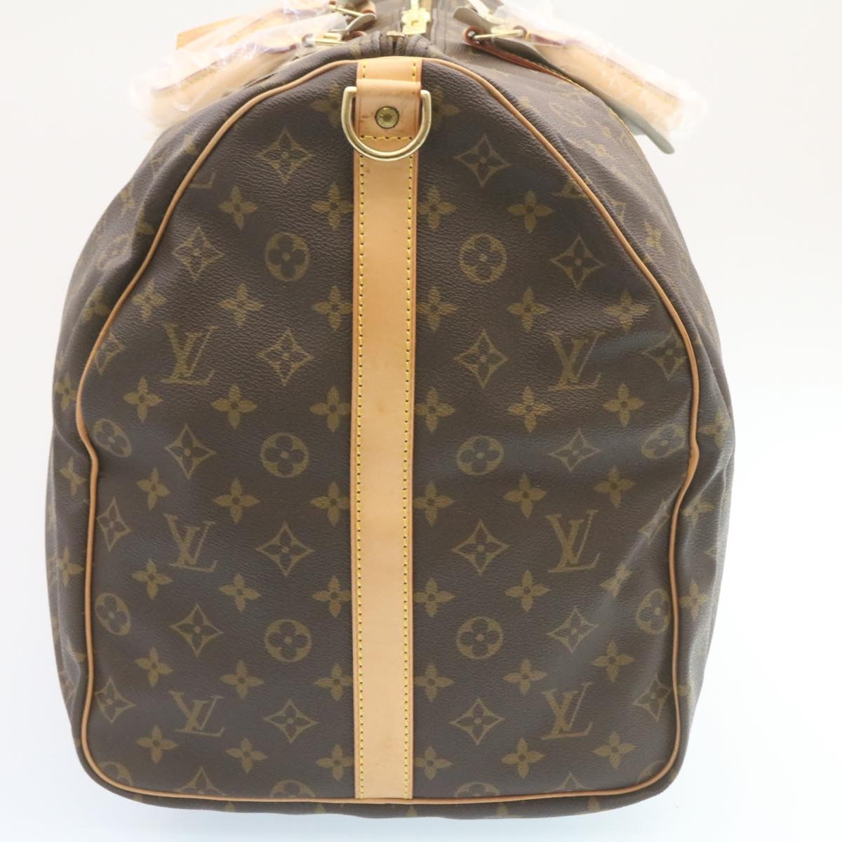 LOUIS VUITTON Monogram Keepall Bandouliere 60 Boston Bag M41412 LV Auth 27538