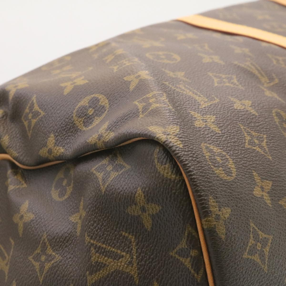 LOUIS VUITTON Monogram Keepall Bandouliere 60 Boston Bag M41412 LV Auth 27538