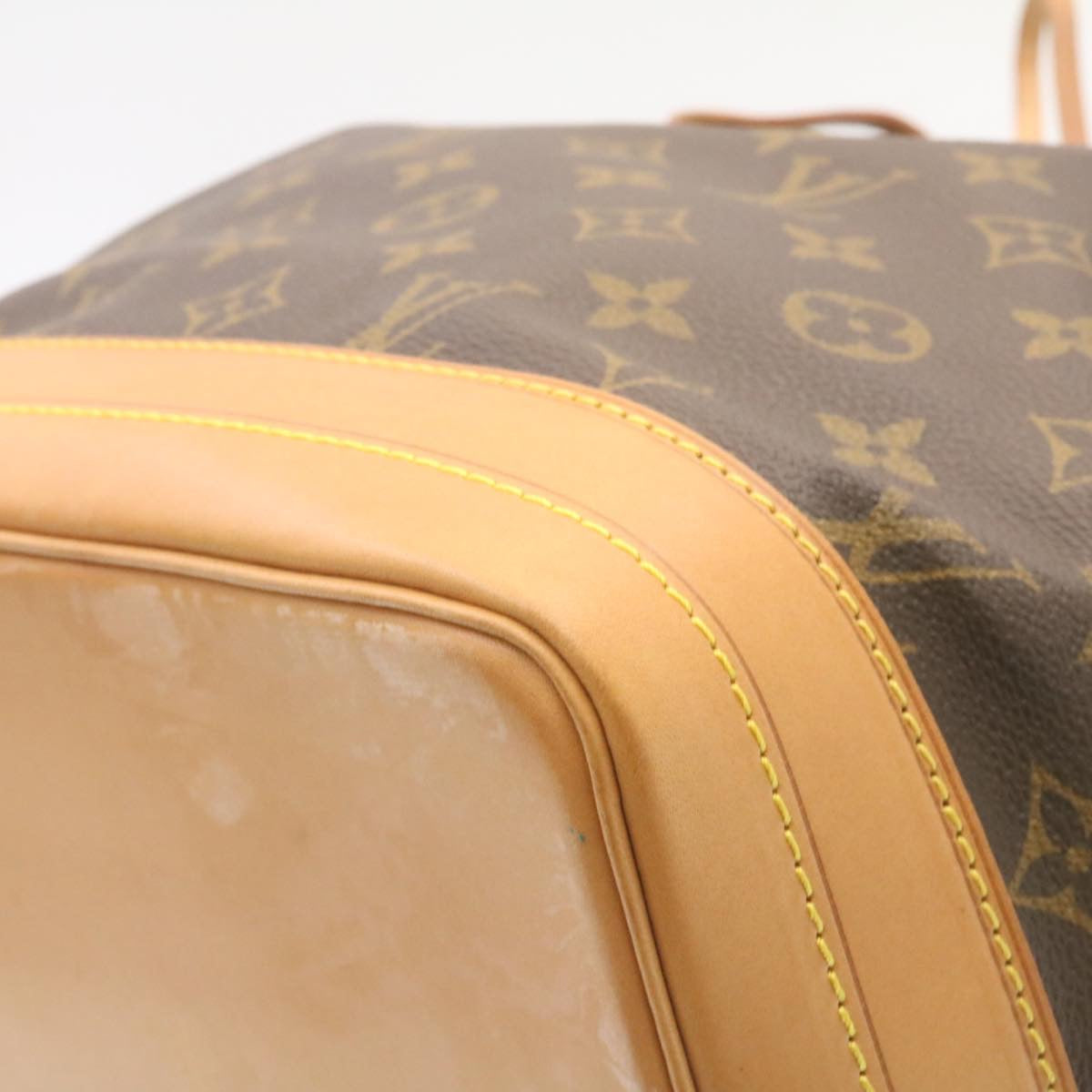 LOUIS VUITTON Monogram Noe Shoulder Bag M42224 LV Auth 27540A