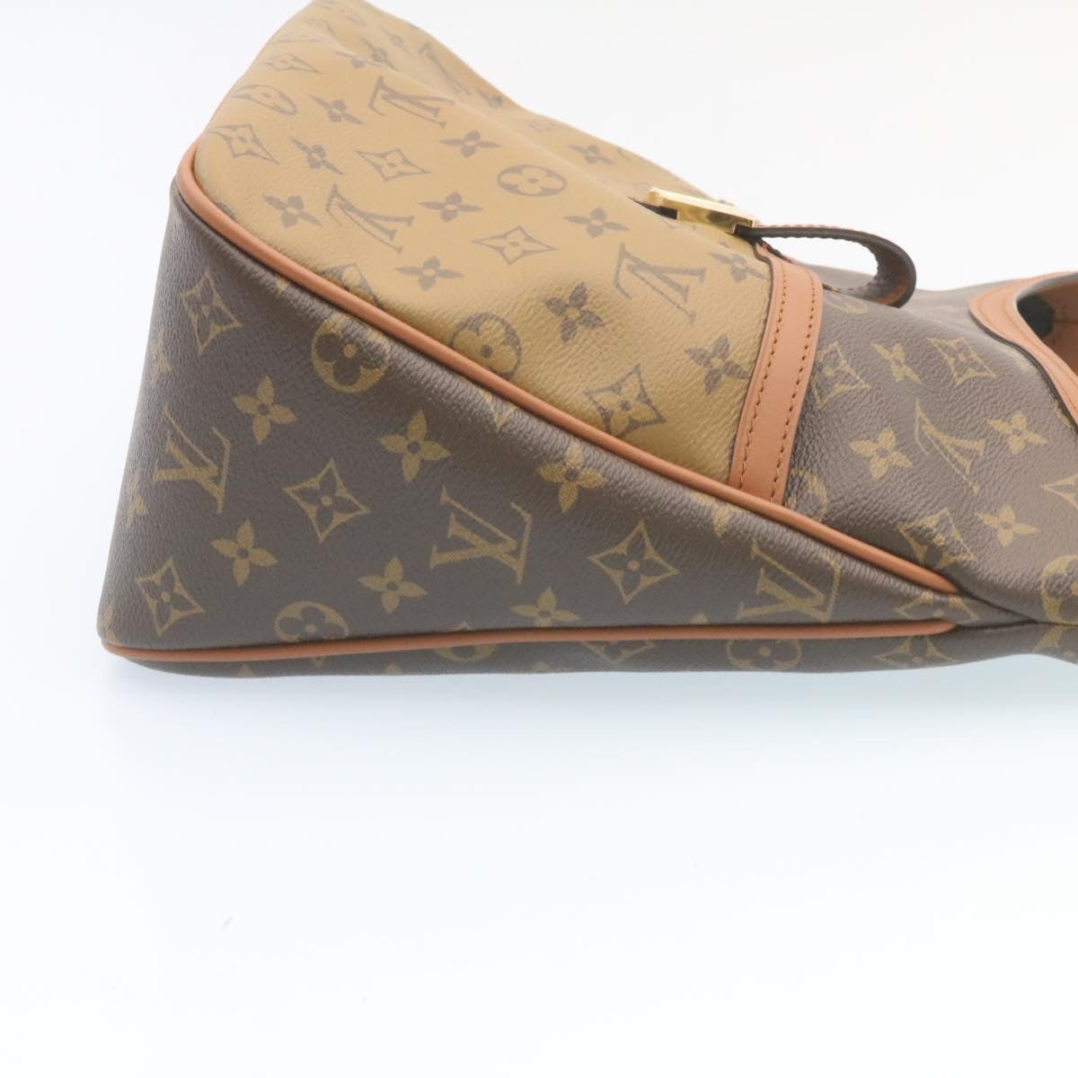 LOUIS VUITTON Monogram reverse Hobo Dauphine PM Shoulder Bag M45194 Auth 27624A