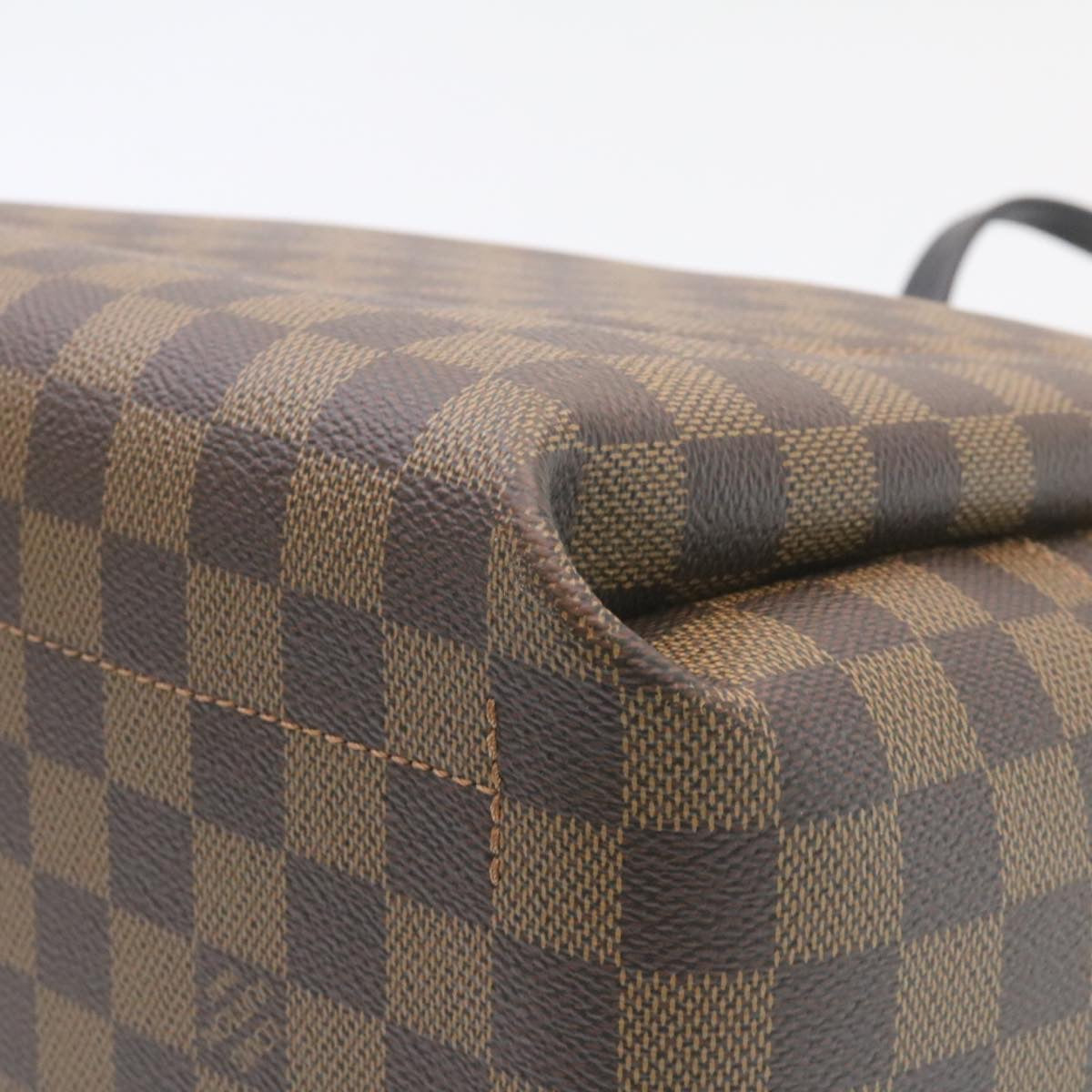 LOUIS VUITTON Damier Ebene Belmont NV BB 2way Hand Bag N60348 LV Auth 27629A