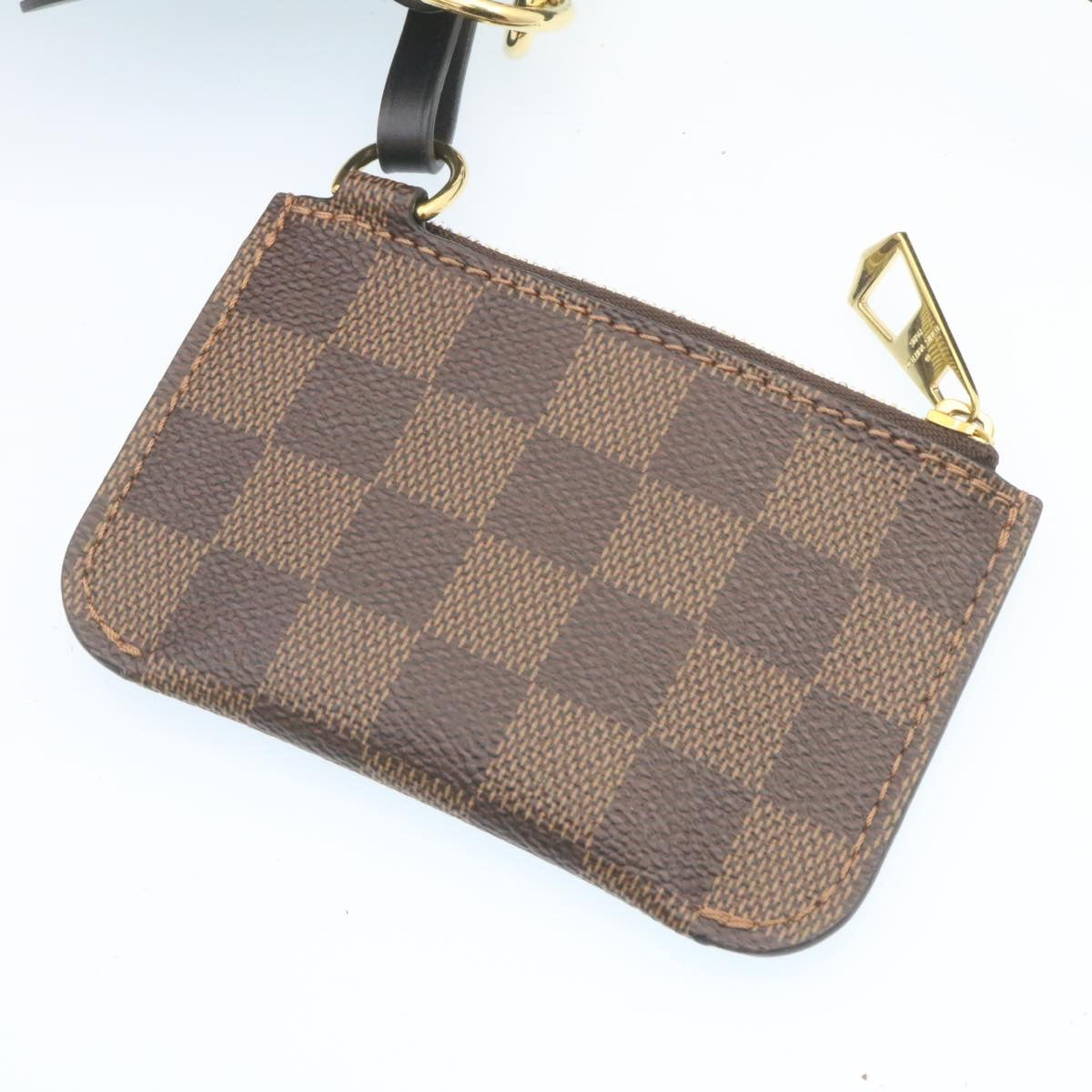 LOUIS VUITTON Damier Ebene Belmont NV BB 2way Hand Bag N60348 LV Auth 27629A