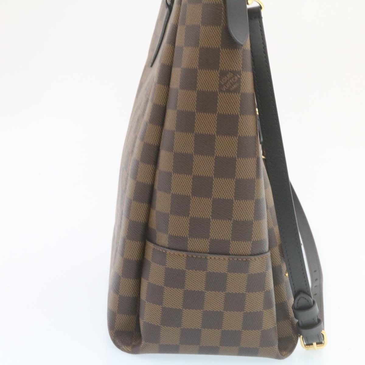 LOUIS VUITTON Damier Ebene Belmont NV BB 2way Hand Bag N60348 LV Auth 27629A