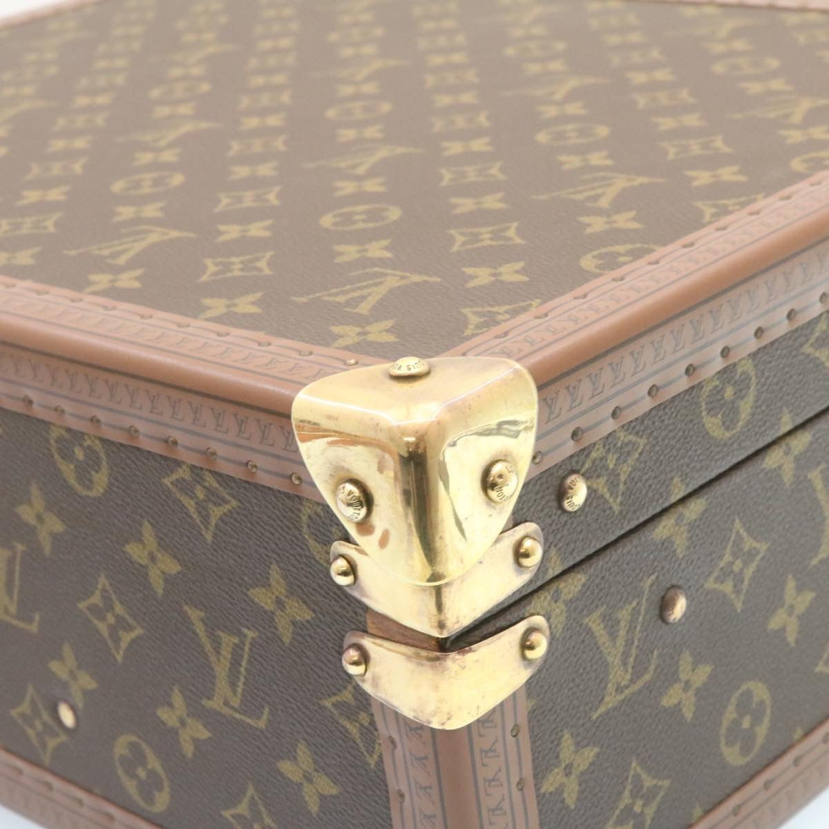 LOUIS VUITTON Monogram Cotteville 45 Trunk Vintage M21422 LV Auth 27655A