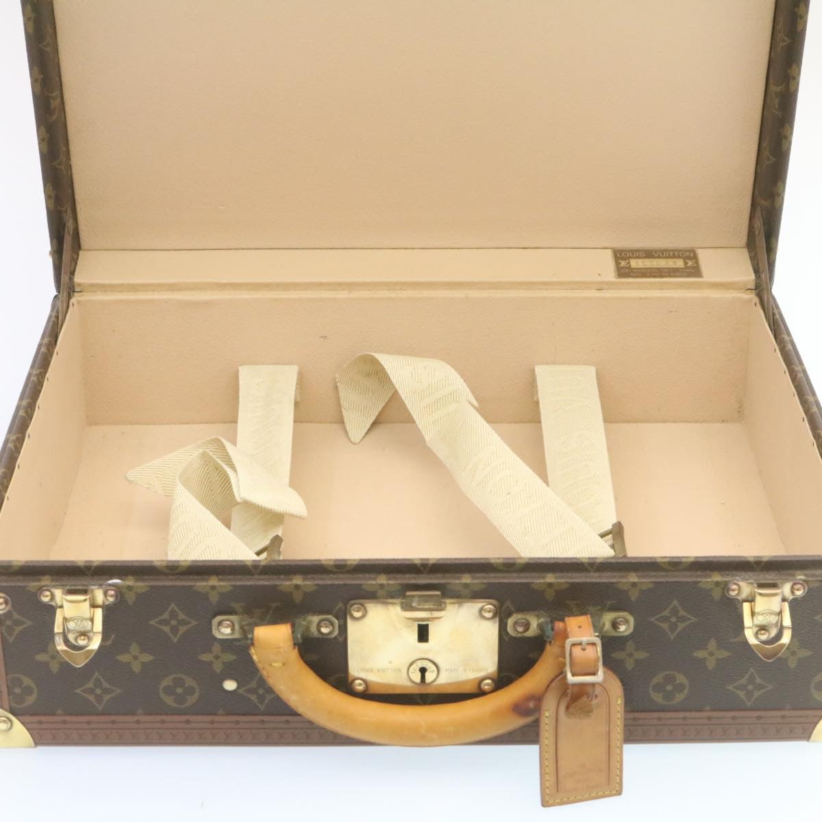 LOUIS VUITTON Monogram Cotteville 45 Trunk Vintage M21422 LV Auth 27655A