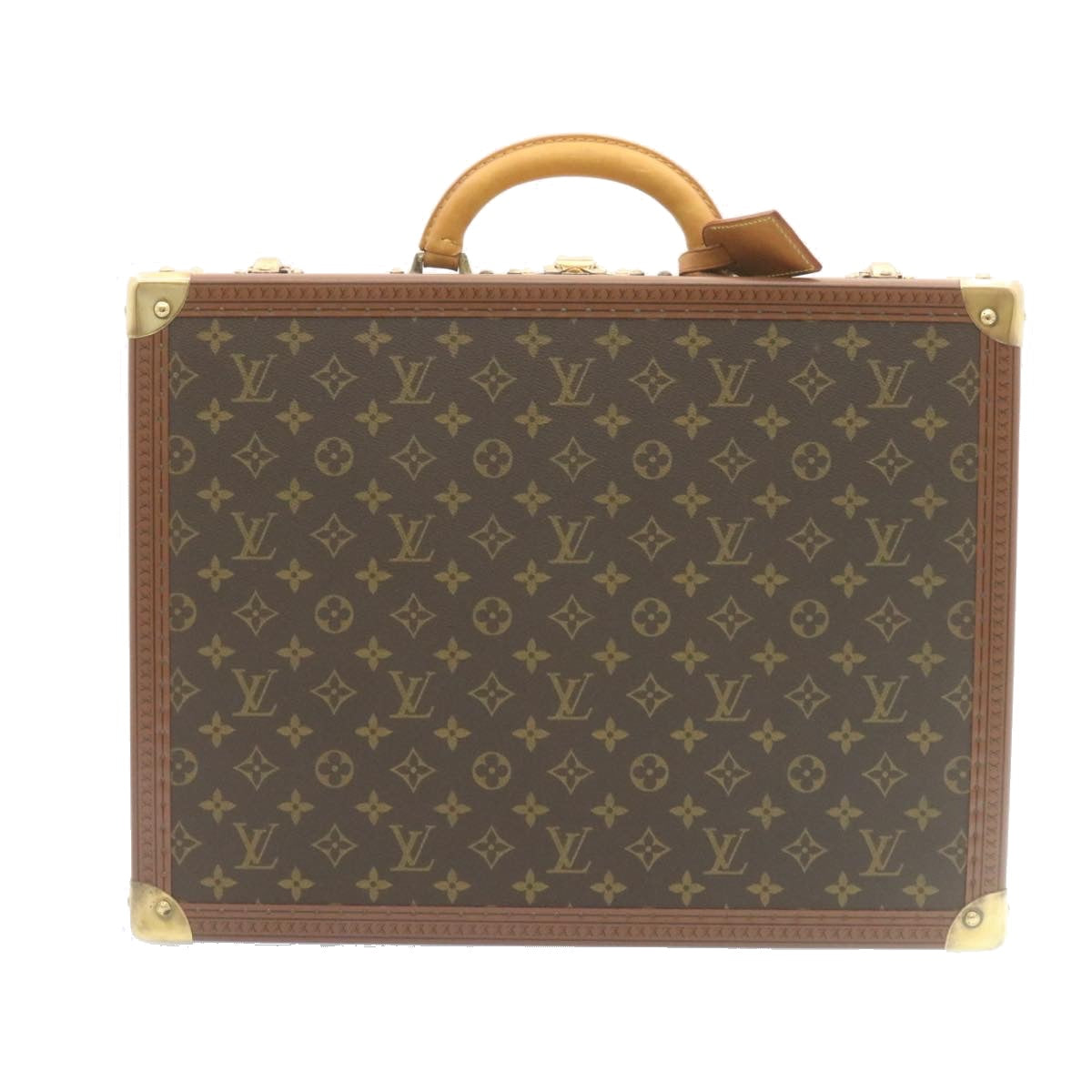 LOUIS VUITTON Monogram Cotteville 45 Trunk Vintage M21422 LV Auth 27655A