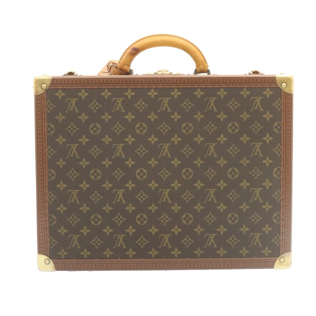 LOUIS VUITTON Monogram Cotteville 45 Trunk Vintage M21422 LV Auth 27655A