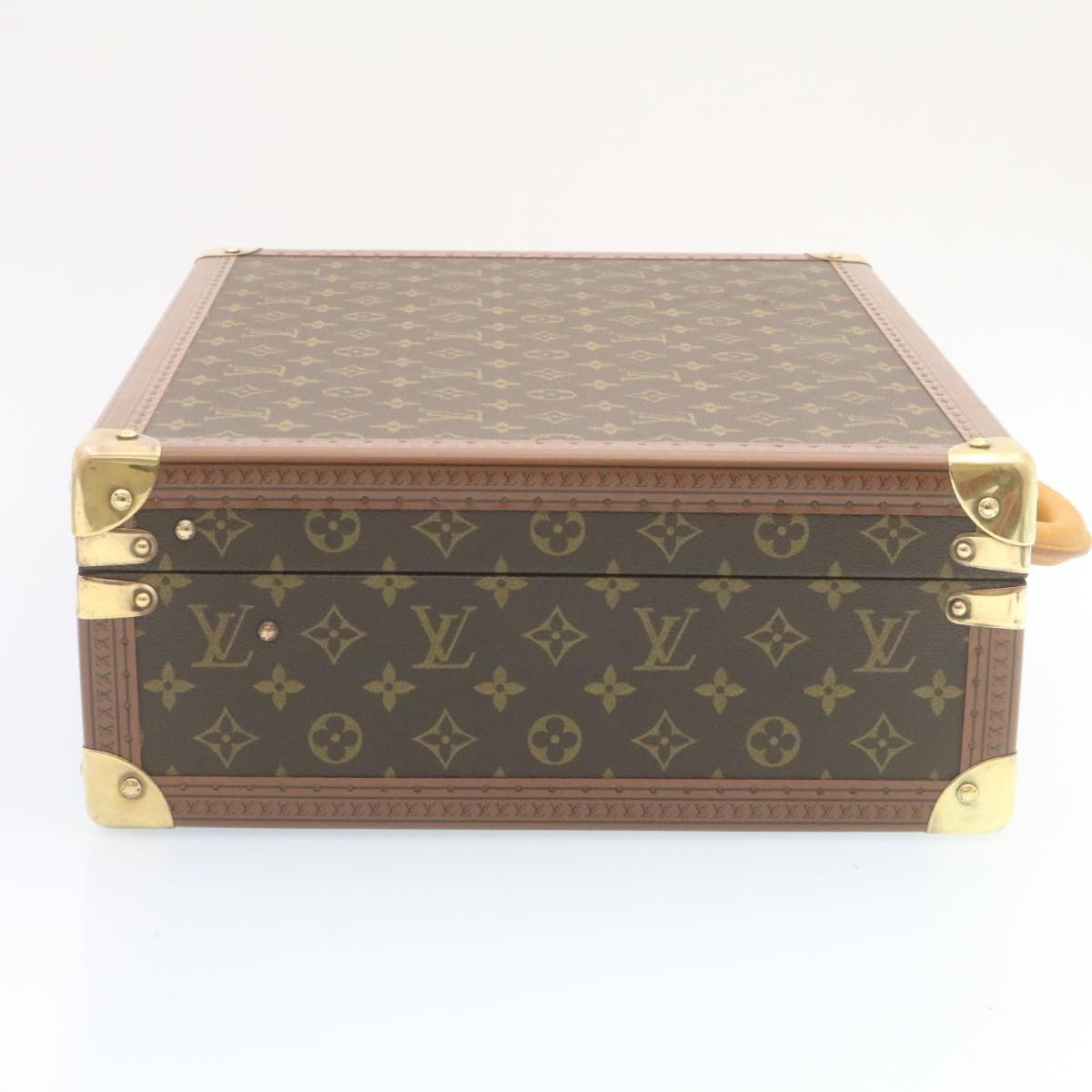 LOUIS VUITTON Monogram Cotteville 45 Trunk Vintage M21422 LV Auth 27655A