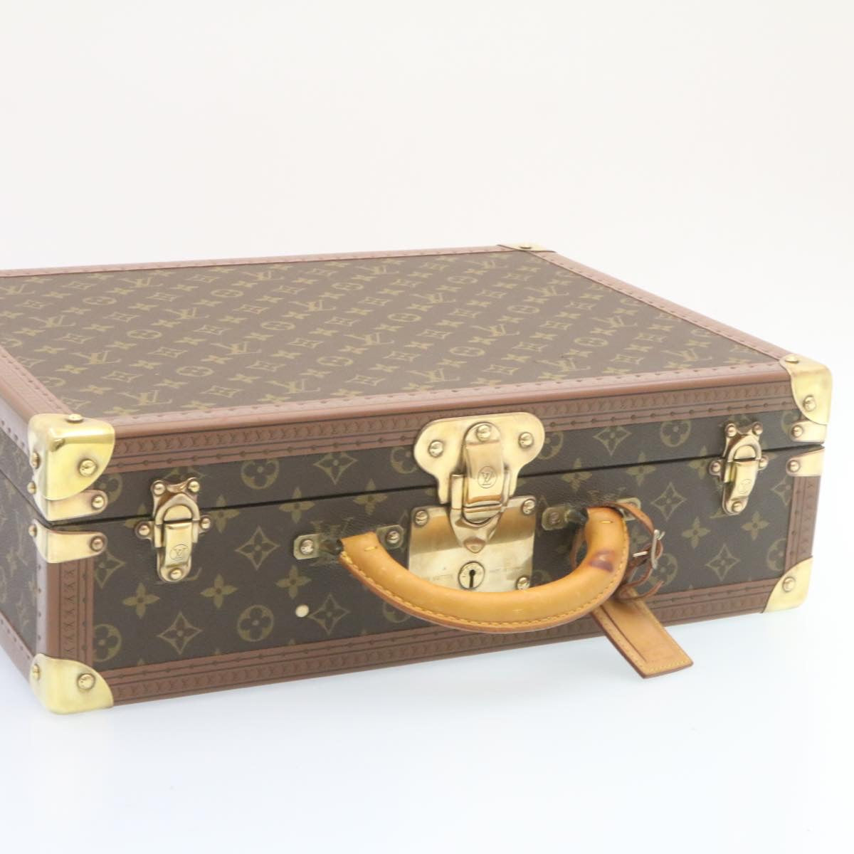 LOUIS VUITTON Monogram Cotteville 45 Trunk Vintage M21422 LV Auth 27655A