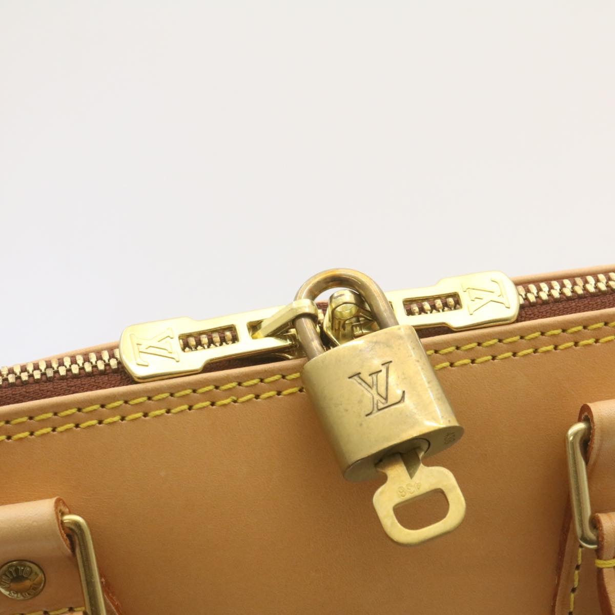 LOUIS VUITTON Nomad Alma PM Hand Bag SP Order Beige Camel M85394 LV Auth 27672A