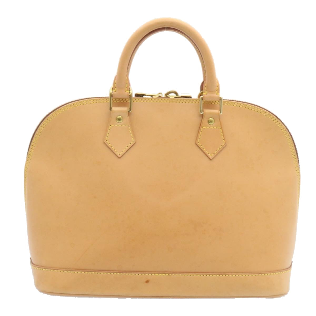 LOUIS VUITTON Nomad Alma PM Hand Bag SP Order Beige Camel M85394 LV Auth 27672A