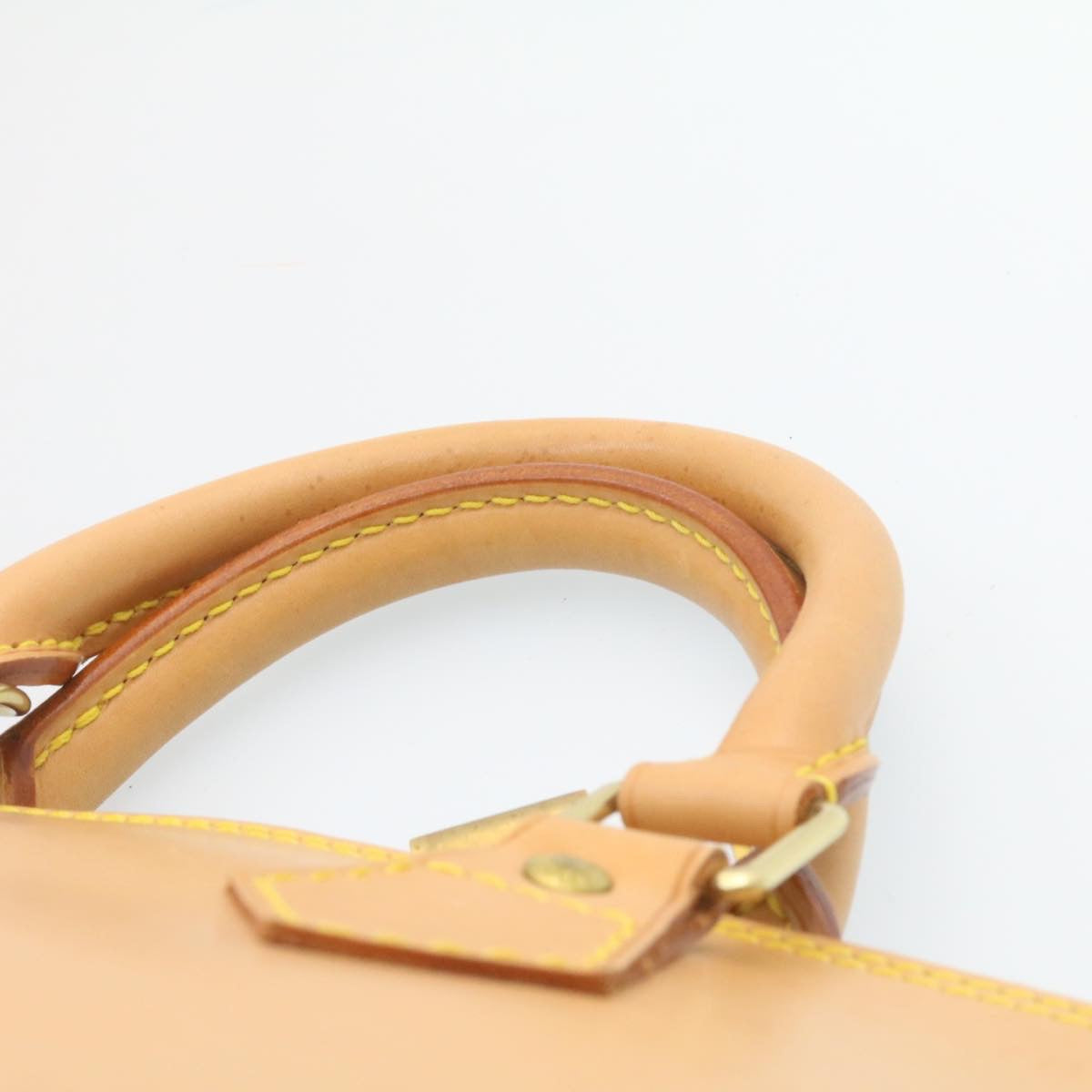 LOUIS VUITTON Nomad Alma PM Hand Bag SP Order Beige Camel M85394 LV Auth 27672A