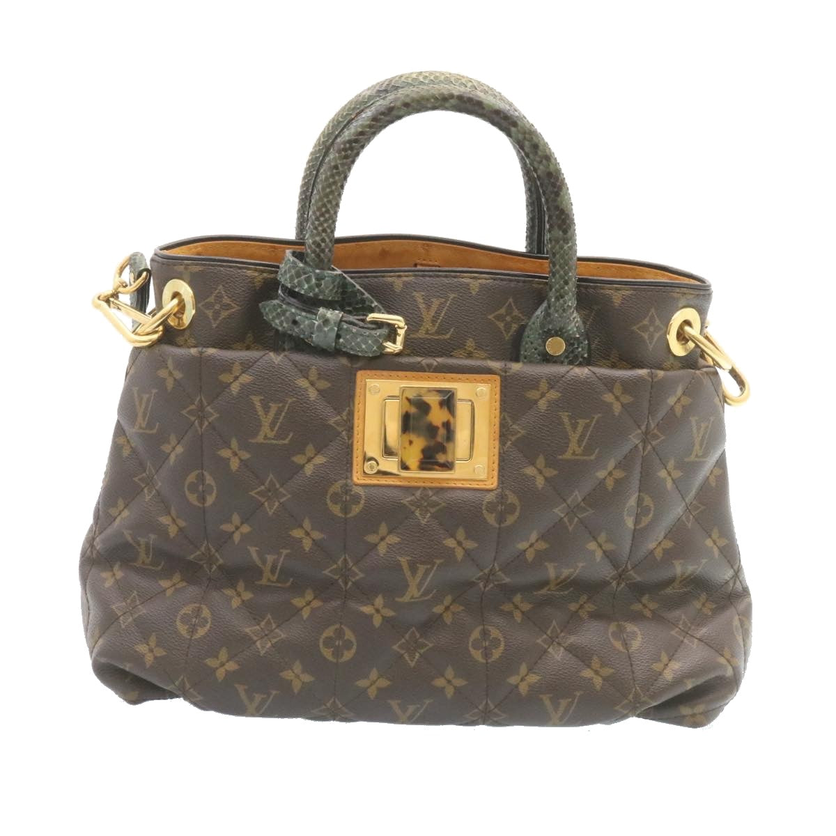 LOUIS VUITTON Monogram Etoile Exotic GM Hand Bag M40402 LV Auth 27690A