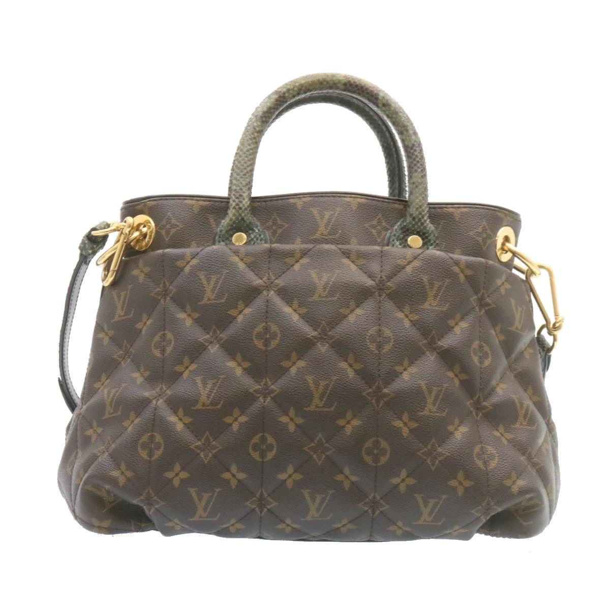 LOUIS VUITTON Monogram Etoile Exotic GM Hand Bag M40402 LV Auth 27690A