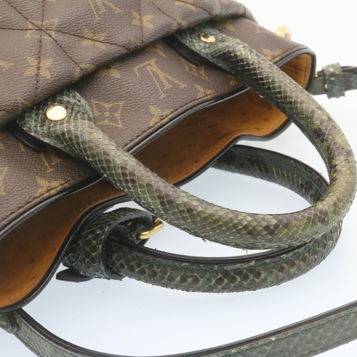 LOUIS VUITTON Monogram Etoile Exotic GM Hand Bag M40402 LV Auth 27690A