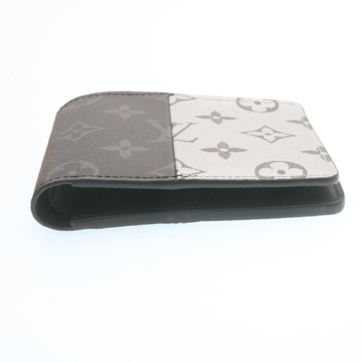 LOUIS VUITTON Monogram Eclipse Split Portefeuille Multipull Wallet M63025 27779