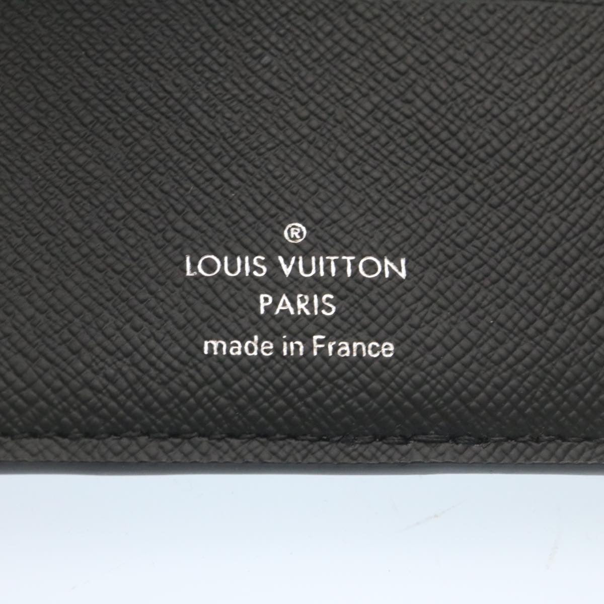 LOUIS VUITTON Monogram Eclipse Split Portefeuille Multipull Wallet M63025 27779