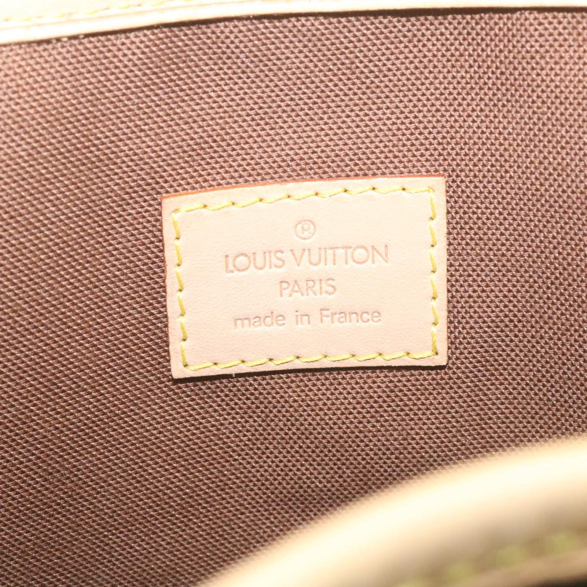 LOUIS VUITTON Monogram Batignolles Hand Bag M51156 LV Auth 27841SAV